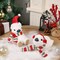 2 Pack Christmas Penguin Decorations Indoor, Penguins Tabletop Ornament with Hat Scarf for Xmas Home Decor, Penguin Gifts Holiday Figurines for Mantel Office Desk Centerpiece